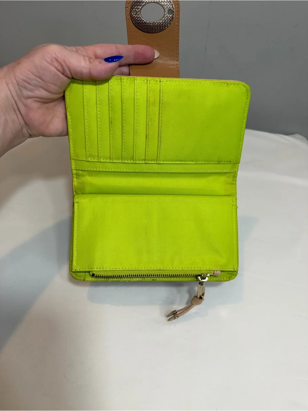 Spartina turn lock multicolored wallet